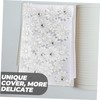 Ciieeo Delicate Wedding Guest Book and Rhinestone Decoration Elegant Sign-
