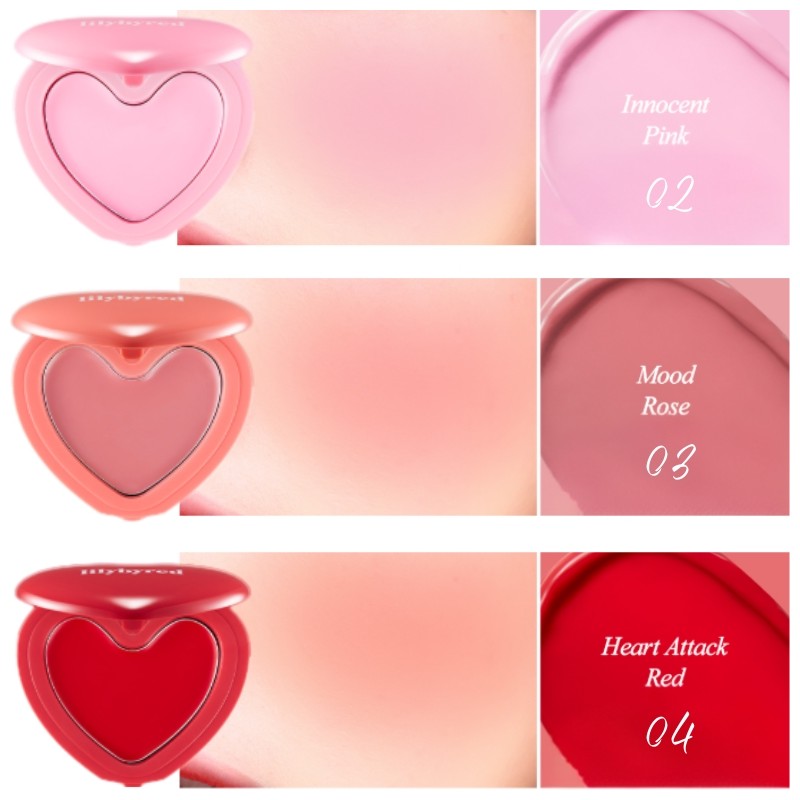 LILYBYRED Luv Beam Cheek Balm 3.5g, Color:05 Cheeky Lavender