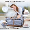 Lekesky Travel Duffle Bag Women Weekender Bags with Shoe Compartment