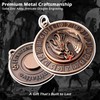 Haxtec D20 Spinner Dice with Keychain & Necklace Gifts for
