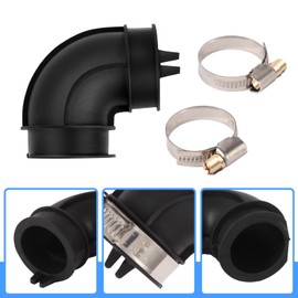 WD24X33918 For GE Dishwasher Circulation Pump To Sump Elbow Hose Dishwashersand Clamps Kit Fit GE WD19X25460, WD19X25700