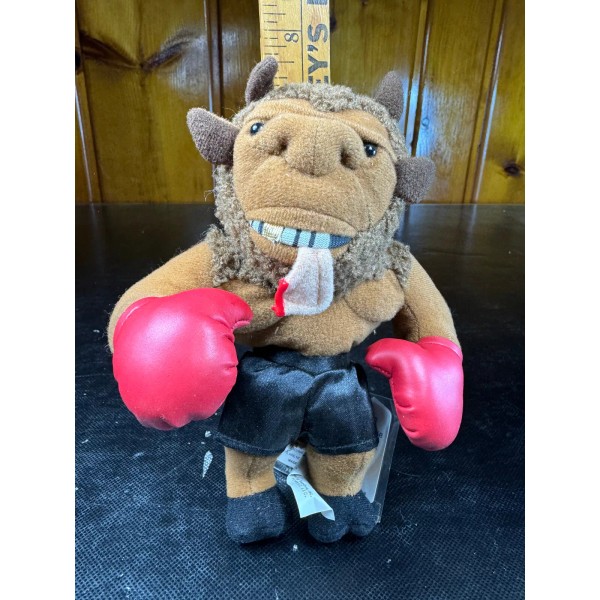 Idea Factory Infamous Meanies Mike Tyson Mike Bison Plush Holyfield's