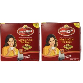 Wagh Bakri Masala Chai 100'S (Pack of 2)