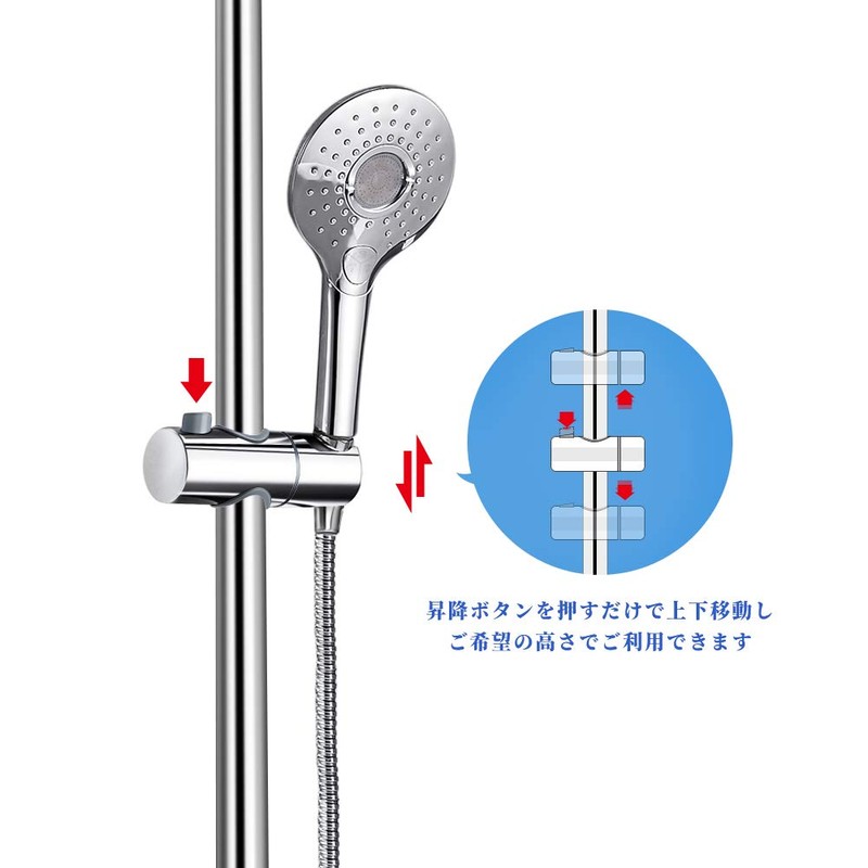 Shower Hook for Repair and Replacement, Fits 1.2 inches (30