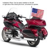 Trunk Lid Flag Pole Mount Kit with USA American Flag