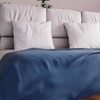 Soleil d'ocre Adele Bedspread, Sofa Throw, Polycotton, Blue, 180 x