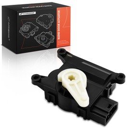 A-Premium HVAC Heater Blend Door Actuator Compatible with Nissan Sentra 2013-2019, Recirculation, Manual Temperature Control