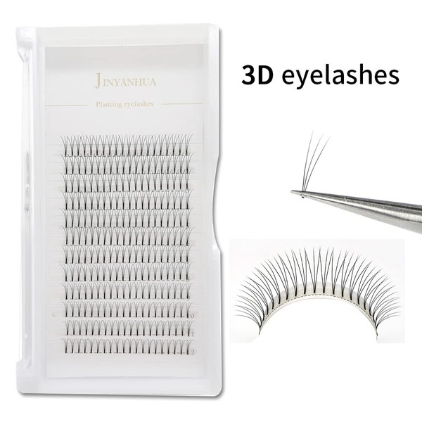 Soft Natural Premade Volume 2D Fans Eyelash Extension 0.10 Thickness