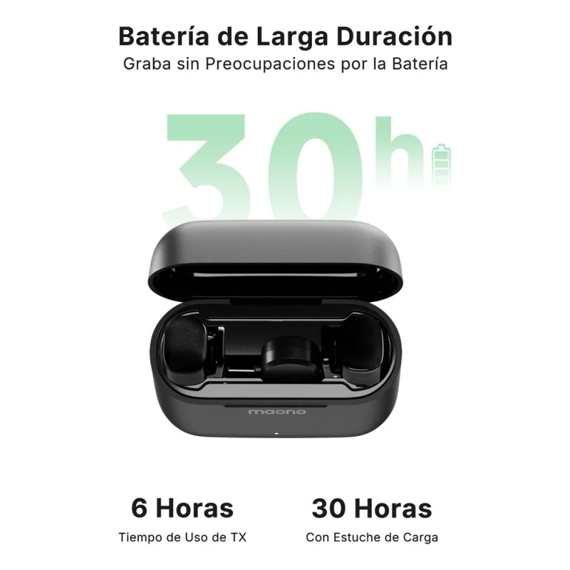 Maono Micrófono Inalámbrico Solapa Para Android Pc,2 Micrófonos Lavalier Usb-c