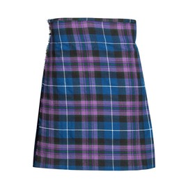 The Scotland Kilt Company Men's Budget 5 Yard Kilt - Pride of Scotland - Casual Party Classic Scottish Outfit - 30”