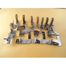 Generic Husqvarna Viking Mega Quilter High Shank bias tape binder,Roller,