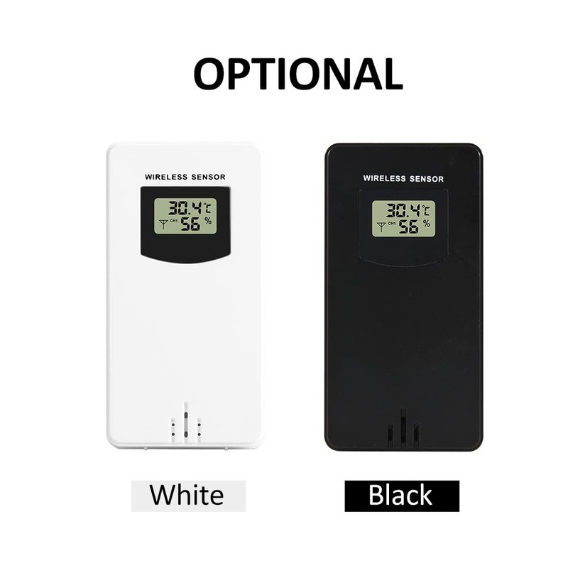 Temperature Humidity Sensor Meter Hygrometer Electronic Digital Thermometer in/Outdoor Used