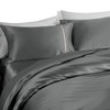 Fittia Satin-Pillowcase King Size, Silk Satin Pillow Cases 2 Pack