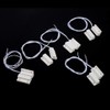 Ymiko Sensores de Puerta y Ventana, 5pcs MC-38 Empotrado Cableado