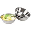 Melontray 4-Pack Stainless Steel Mixing Bowls, Metal Nesting Bowls, 9.33