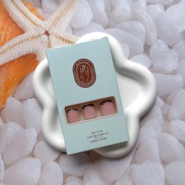 French Tip Press on Toe Nails Full Cover Short Square Fake Toenails Glossy Leopard Print Toenail Tips Glue on Toe Nails Cute Nude Pink Stick on Toenails Summer Reusable Acrylic Toenails for Women