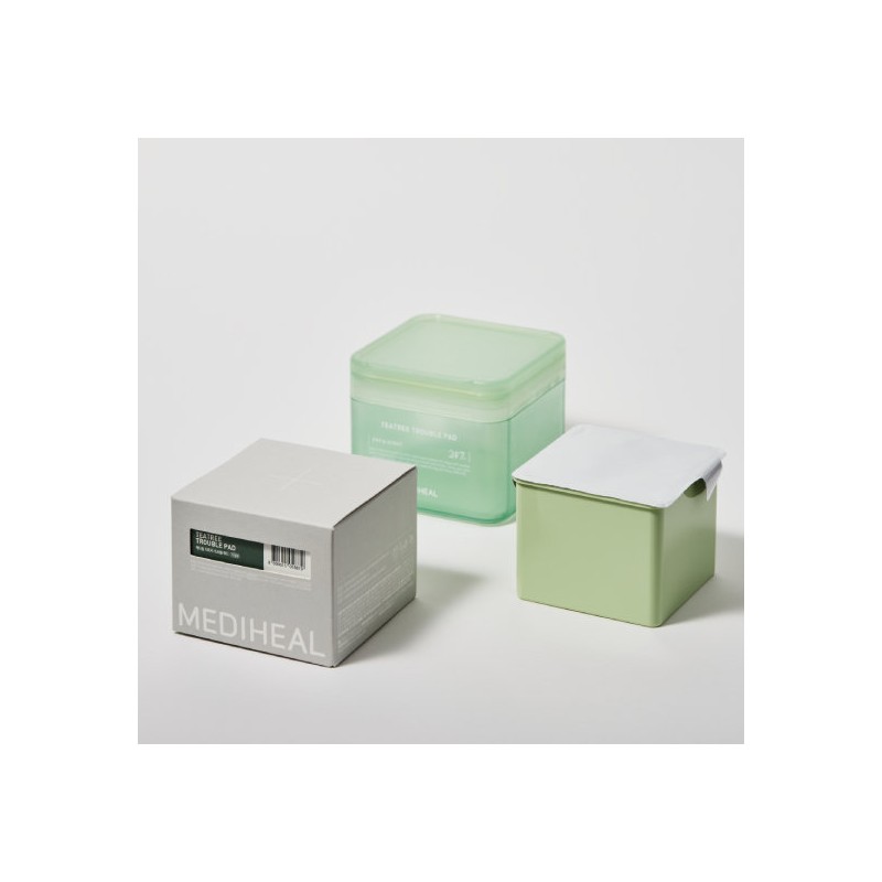 Mediheal Tea Tree Trouble Pads 100 Sheets + 100 Refill