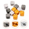 Gatuida Bike 12 Pcs Dice Valve Cap Tire Valves Stem