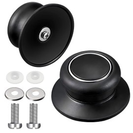 mymai Pot Lid Replacement Knob - Universal Grab Handle for Pan Lid Made of Heat Resistant Bakelite, Suitable for Many Types of Cookware