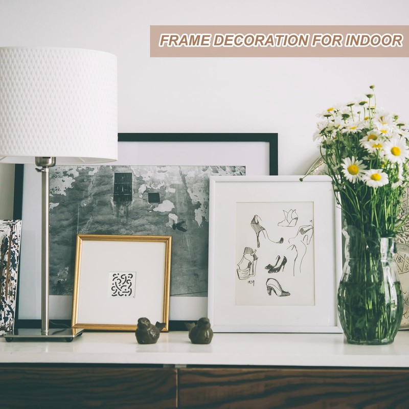 PATIKIL 15x10 Mat for 12x8 Photo, 6 Pack Precut Acid-Free