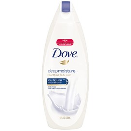 Dove Body Wash, Deep Moisture 12 oz (Pack of 3)