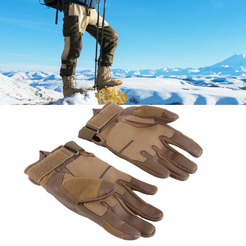 Motorcycle Gloves Hard Knuckle Breathable Good Grip Anti Slip Full