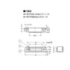 Sugatsune MC-110NF-GR (LAMP) Magnetic Catch, High Adhesion Type, Gray