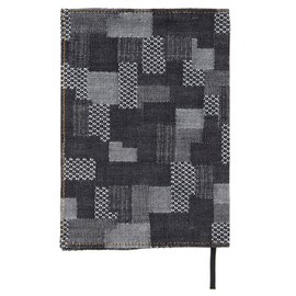 Radite LDD-CV4-101 Book Cover, 46 Size, Jacquard Denim, Patchwork