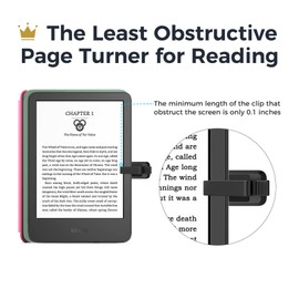 Besimlive Kindle Page Turner Remote Clicker (Responsive & Stable) with Silent Button, 90 Day Battery Life (Compatible Case) Max Compatible Total Thickness is Up to 0.58 Inch