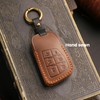 OLLEN Screws-Free Premium Leather for Key Fob Cover, Fit for