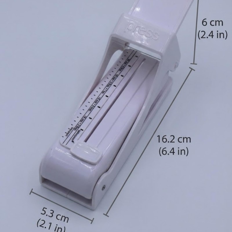 Butter Slicer - One Click Butter Cutter, Dispenser - White