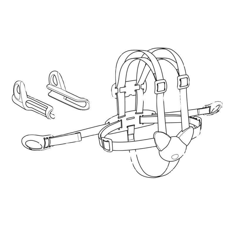 Hxeternal 5-Point Harness - Only Compatible with Tripp Trapp Baby