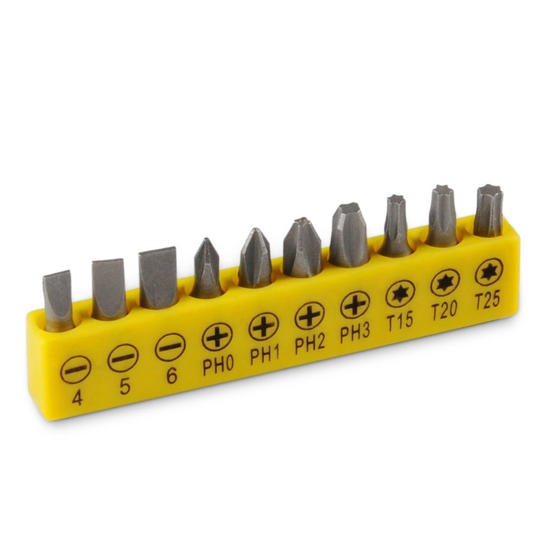 PH4# Short Screwdriver Bit Combination Set with Screw Holder 8x2.5x1