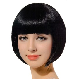 Brandsseller Women's Carnival Short Hair Wig, Bob Carnival / Carnival / Fancy Dress / Party / Shows, Synthetic Hair