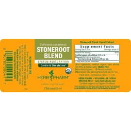 HERB PHARM - Stoneroot Blend Liquid Extract - 1 fl oz (30 ml)