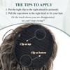 BHF Ponytail Extension - Long Curly Hair Extensions Ponytail Hair