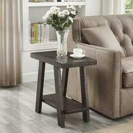 NicBex Grace-CT-00014-DX Tables, 23.50" W x 14.00" D x 22.00" H, Espresso