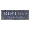 MAISONICA 40cm Long Blue Shabby Vintage Chic French Bistro Restaurant