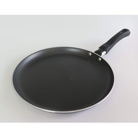 Tredoni 8.5" Crepe Pan Non-Stick Aluminum Pancake Frypan, Black (8.5 inch = 22 cm)