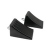 ROBLOCK Heavy-Duty Rubber Wheel Chocks with Eyebolt for Cars, RVs,