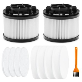 MZY LLC LVAC-200 Vacuum Filters Replacement for LEVOIT LSV-V201-WUS Cordless Stick Vacuum Cleaner, 2 Pack Post-Motor Filters & 4 Set Pre-Motor Filters, Washable LVAC-200 filter