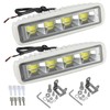 Partsam Waterproof Led Boat Lights White Beam 6.3 inch 36W