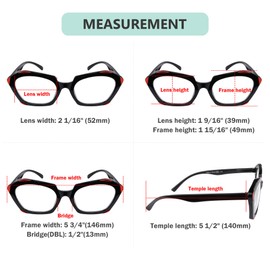 Eyekepper 10 Pack Reading Glasses Oval Design Stylish Readers Women Include 2 Reading Sunglasses +3.75