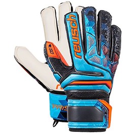 Reusch Soccer Prisma SG Finger Support LTD Goalkeeper Glove Blue/Black, 9
