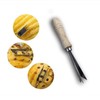Honfitat Stainless Steel V Shape Pineapple Eye Peeler, 19CM, 40g