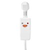 Electric Floating Immersion Water Heater Boiler with Digital Thermometer Pink
