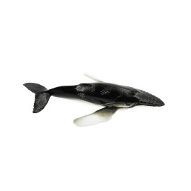 Unbranded Humpback Whale, Realistic Toy Figurine Model Replica Hand Painted 3" CH446 BB114