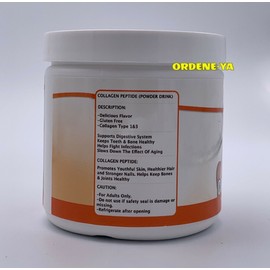 Colageno Hidrolizado Collagen Strength With Vitamin C 100% Powder Colageina