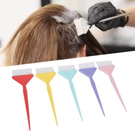 Hair Color Brush, 5 Pcs Hair Coloring Dye Tint Brush Kit, Hair Dying Brush to Apply Hair Color, Hair Tint Dying Coloring Applicator, Dye Tools for Hair Salon, Hair Coloring