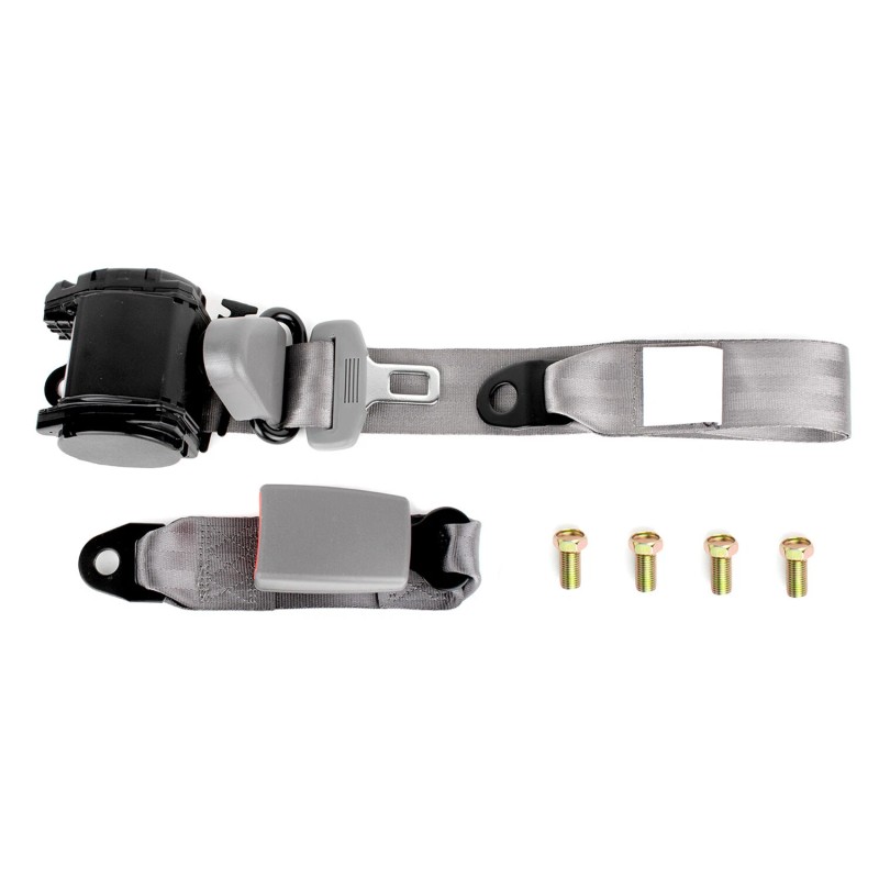 MGT Retractable 3 Point Safety Seat Belt Car Vehicle Adjustable
